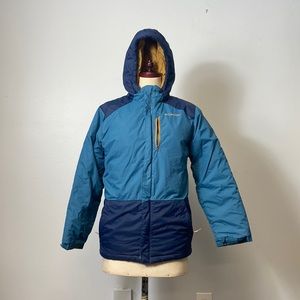Columbia Women’s Size Large Blue Hooded Coat